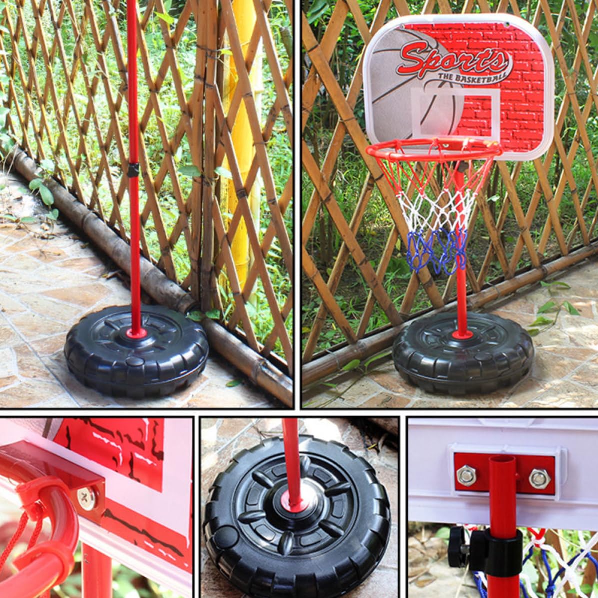 Canestro da Basket Regolabile, Gioco da Interno