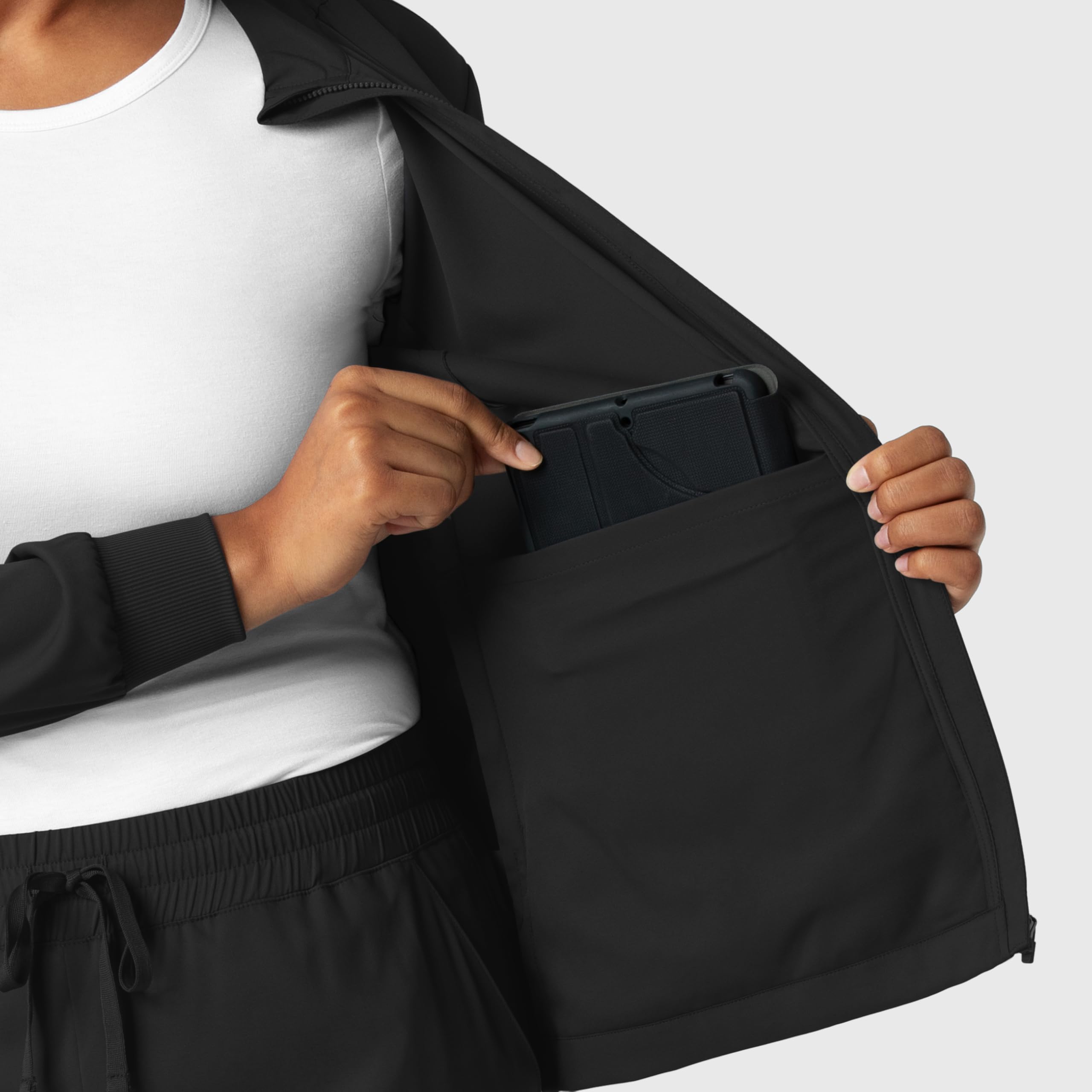 WonderWink Jacket Bata de Laboratorio para Mujer