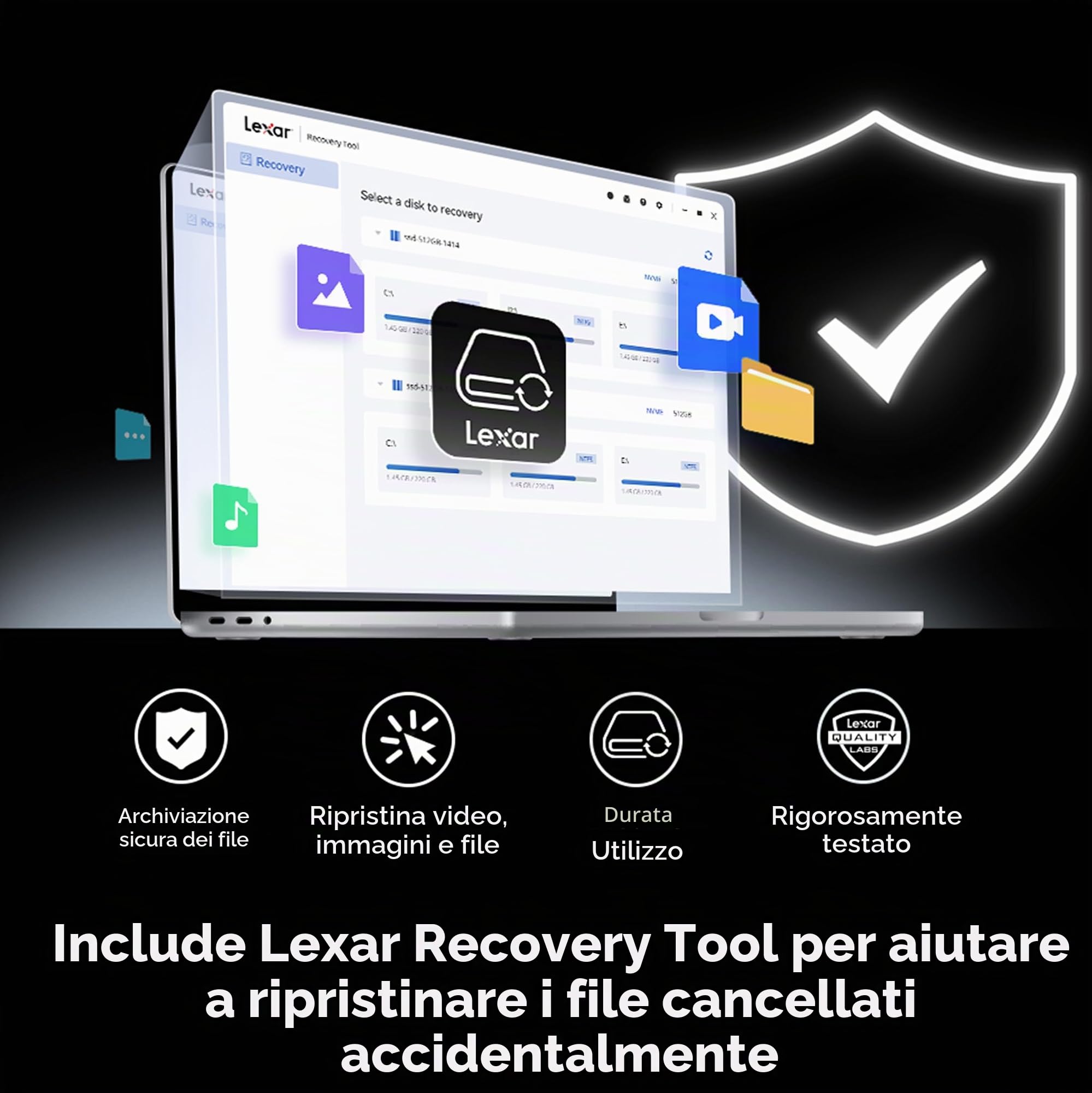 Lexar Scheda microSD Express Play Pro, UHS-I, C10, U3, V30, Full HD, video 4K, fino a 900/600 MB/s, compatibile con Nintendo Switch 2, ASUS ROG Ally, Steam Deck, dispositivi di gioco