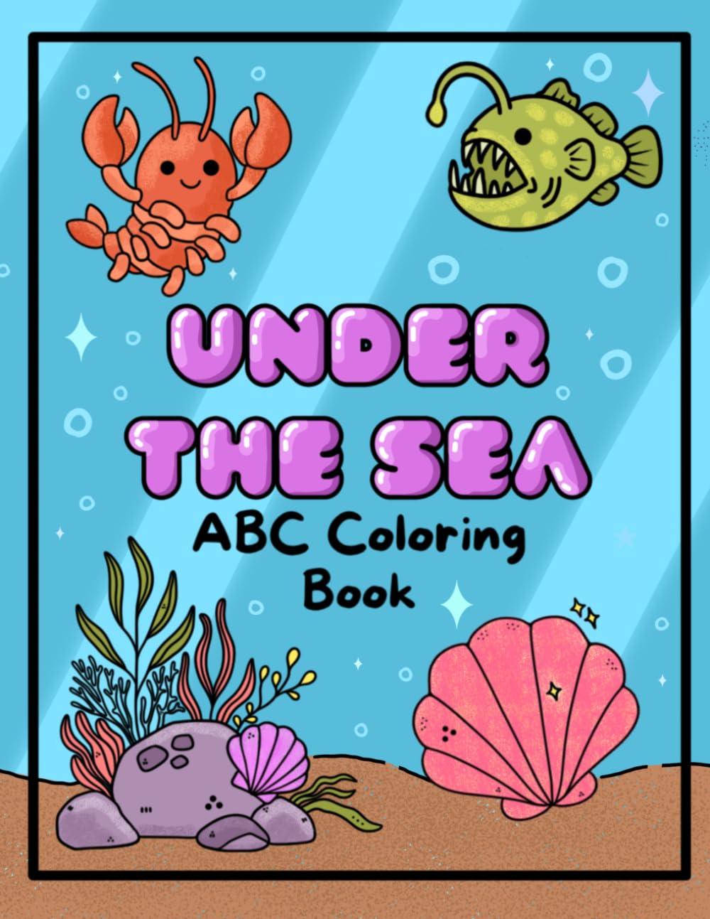 Under The Sea ABC Coloring Book