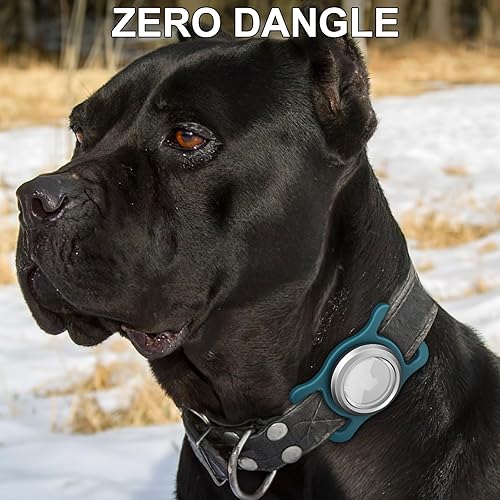 Miniatura 8 de AirTag - Soporte para collar de perro, impermeable, protector Apple Air Tag Tracker para collar de perro mediano a grande, no daña tu collar, la