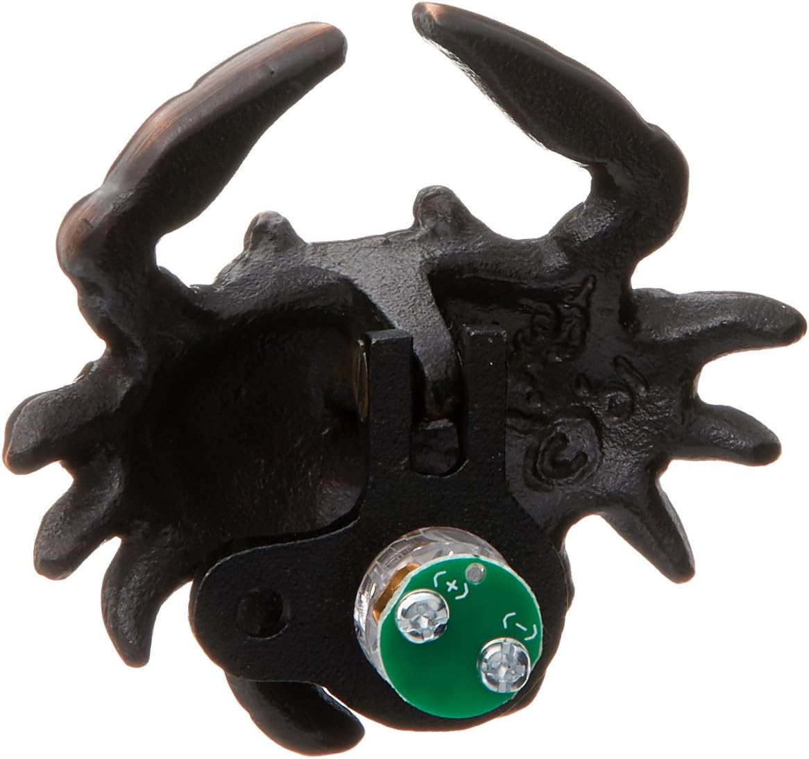 Blue Crab Doorbell Ringer - Oiled Bronze