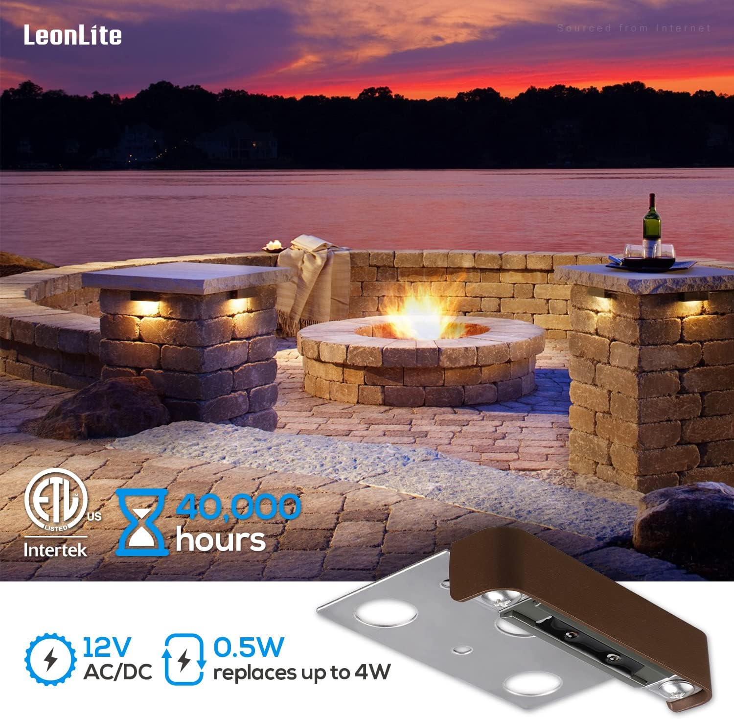 Uр Tо 40% оƒƒ LEONLITE 8-Pack 4 Inch LED Hardscape Paver Lighting, Retaining Wall Lights, Hardscape Light Low Voltage, 12V AC/DC, 0.5W Step Lights Outdoor, 2700K Soft White, ETL Listed, 40,000 Hours Lifespan Blасk Frіdау - 60% оƒƒ LEONLITE 8-Pack 4 Inch LED Hardscape Paver Lighting, Retaining Wall Lights, Hardscape Light Low Voltage, 12V AC/DC, 0.5W Step Lights Outdoor, 2700K Soft White, ETL Listed, 40,000 Hours Lifespan