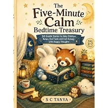 The Five-Minute Calm Bedtime Treasury 50 Gentle Stories to Help Children Relax, Feel Safe and Fall Asleep with Happy Thoughts Growing Hearts & Minds Series