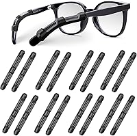 Vista 1 de Fundas de Agarre para Orejas de Gafas 8 Pares Mejoradas Antideslizantes de Silicona Fundas de Puntas de Patillas de Gafas Retenedor Ganchos