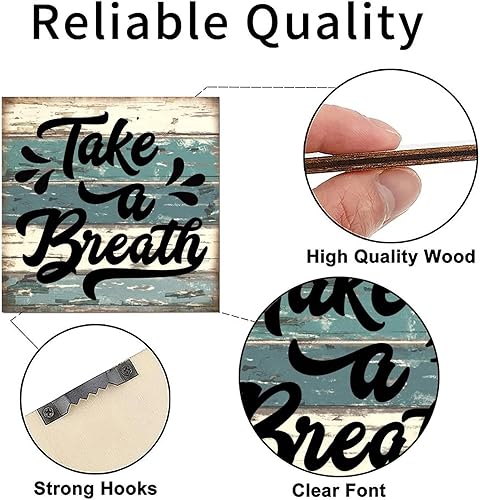 Miniatura 10 de Letrero de madera de 12 x 12 pulgadas, cita motivacional de Not All Those Who Wander Are Lost, citas bíblicas rústicas de madera para colgar en la