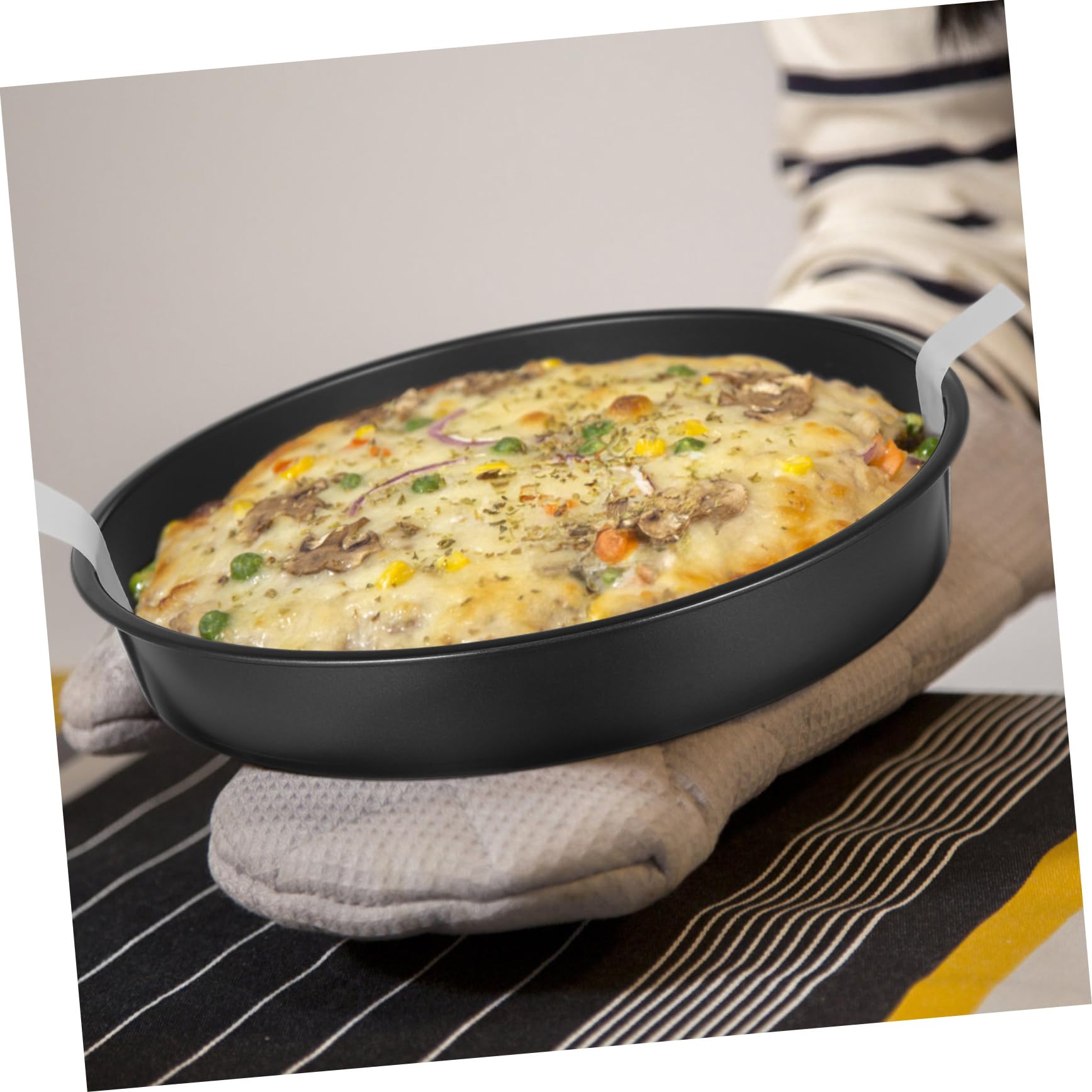 3pièces Lot De Moules à Gâteaux Ronds Antiadhésifs Pour Cuisson Avec Papier Sulfurisé Fournitures De Pâtisserie Pour Gâteaux
