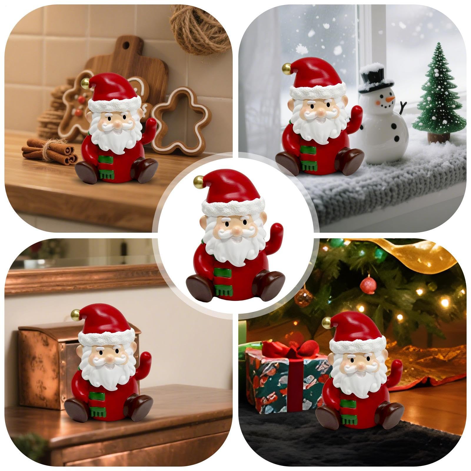 Statuine Natalizie Decorative Statuina Interattiva Pupazzo Di Neve Carina
