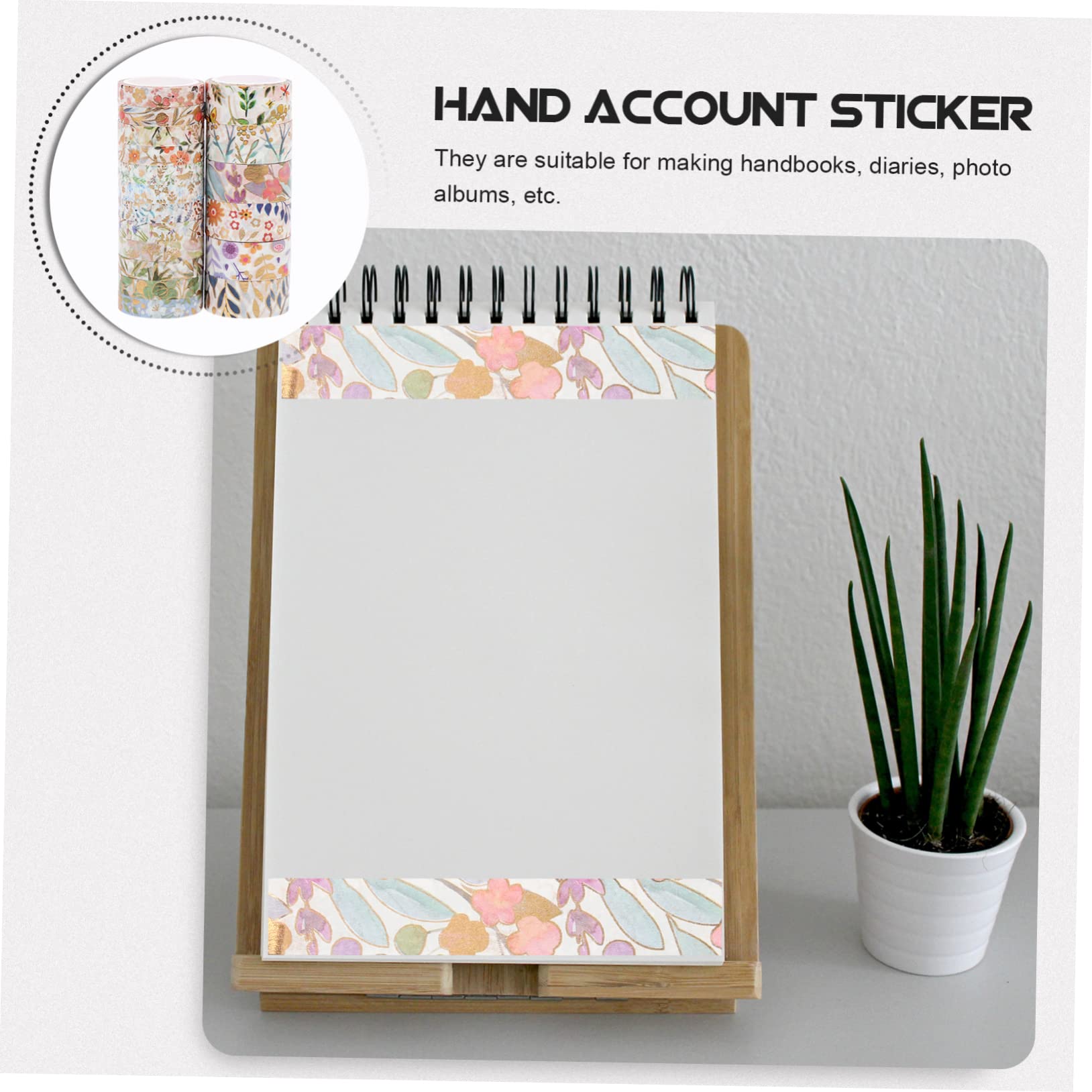 NUOBESTY 54rollen Washi Klebebänder Dekorative Tapes Für Scrapbooking Planner Und Journaling Leicht Abziehbar Und Wiederverwendbar Für Kreative Bastelprojekte