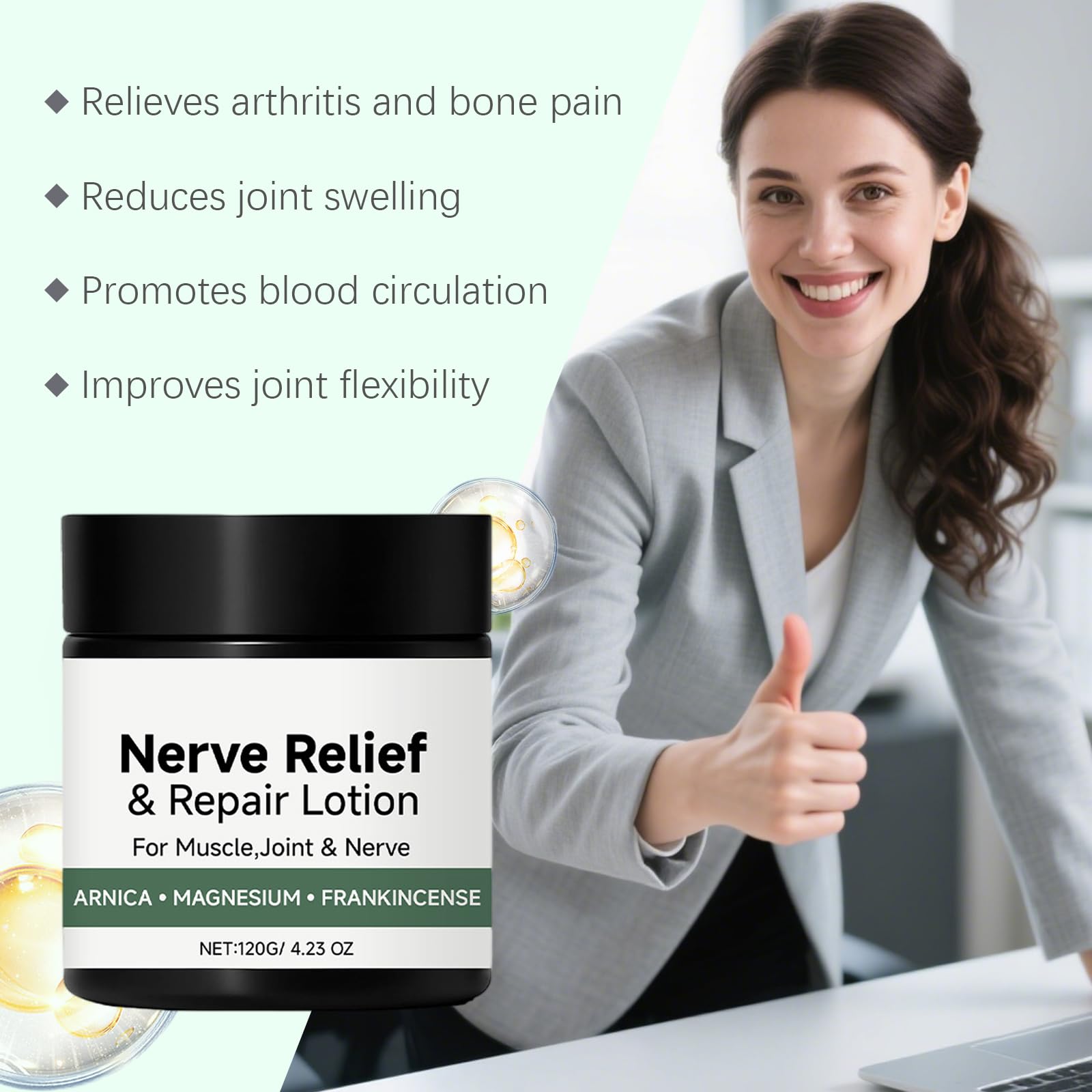 Alcura krem na nerwy, balsam do neuropatii z arniką, naturalny kojący krem nawilżający, codzienny komfort. Alcura balsam do ciała, pleców, kolan, rąk, (12 szt.)