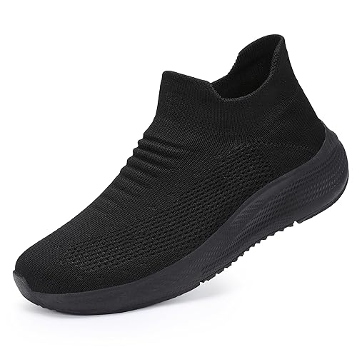 SHULOOK Womens Slip on Walking Shoes Comfort Lightweight Breathable Sock