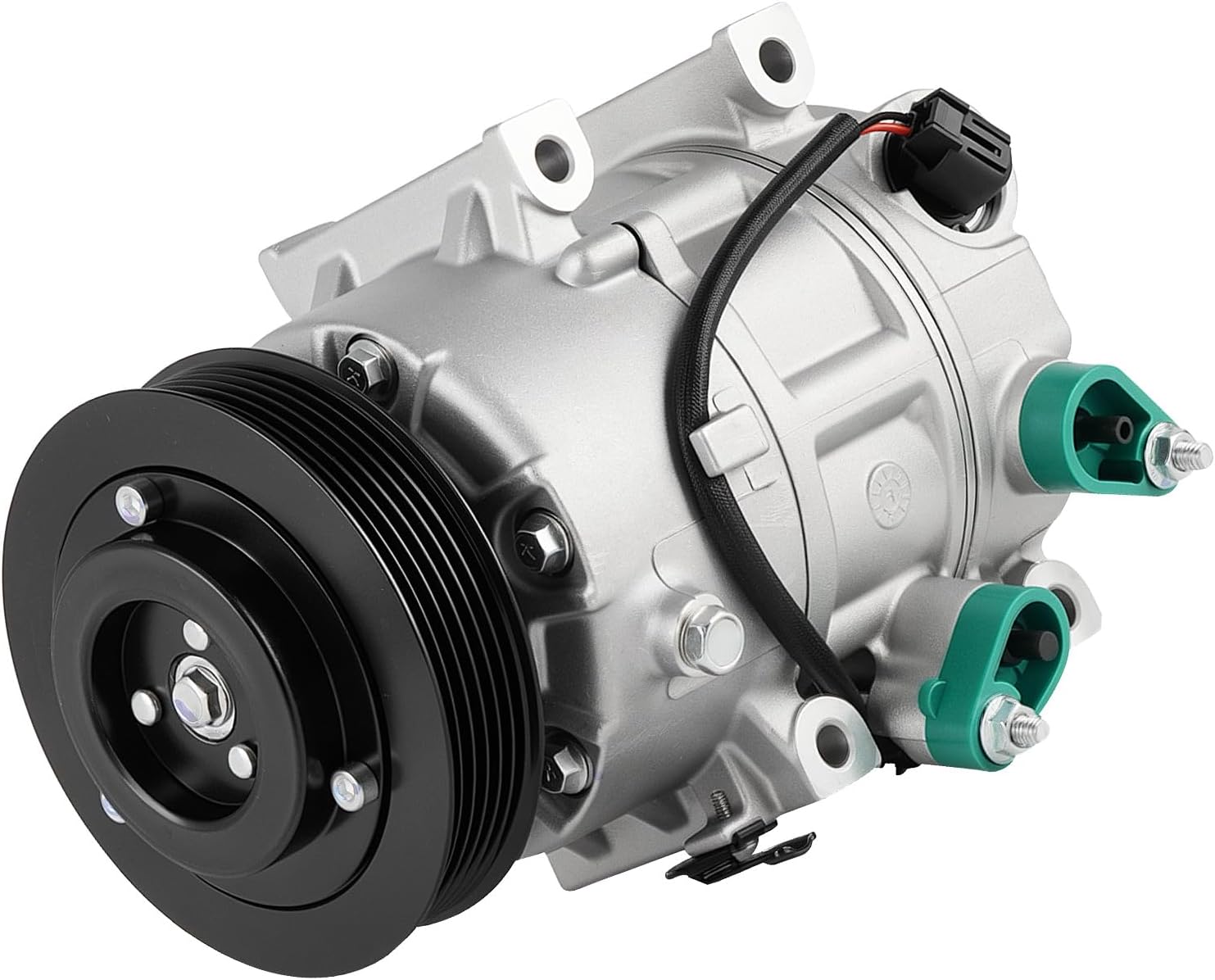 AC Compressor with Clutch Fit for 2011 2012 2013 2014 Hyundai Sonata 2L 2.4L, 2011 Kia Optima 2L 2.4L, Replace CO 11218C, Air Condition automotive replacement