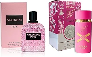 Valentine Pink&Ka Candy Perfume Set for Women - Floral Fragrance Gift Set with Floral Fruity Scent| 3.4 Fl Oz Each Eau De Pafume for Office Wear