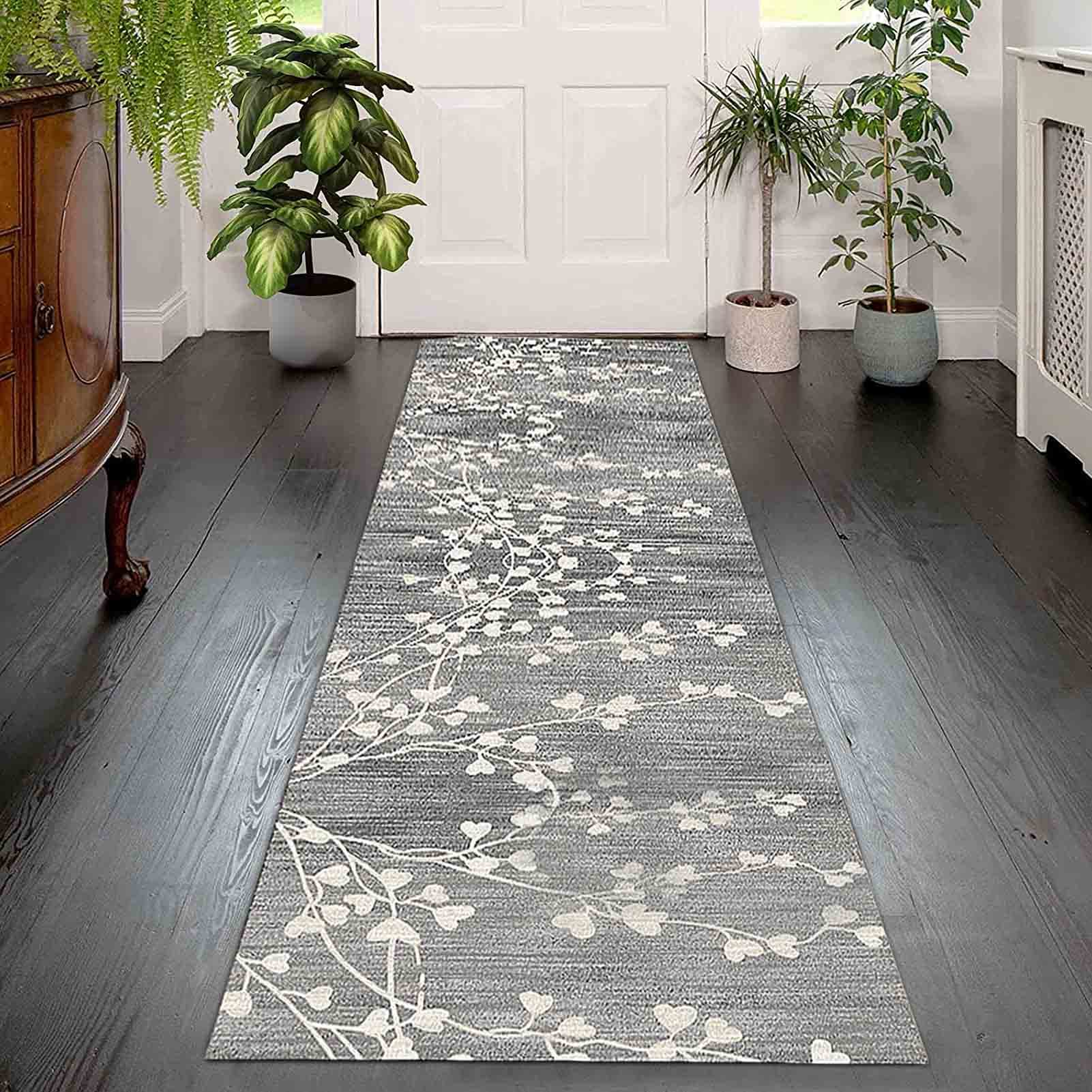 Tapis de couloir résistant lavable pour protéger les sols passants