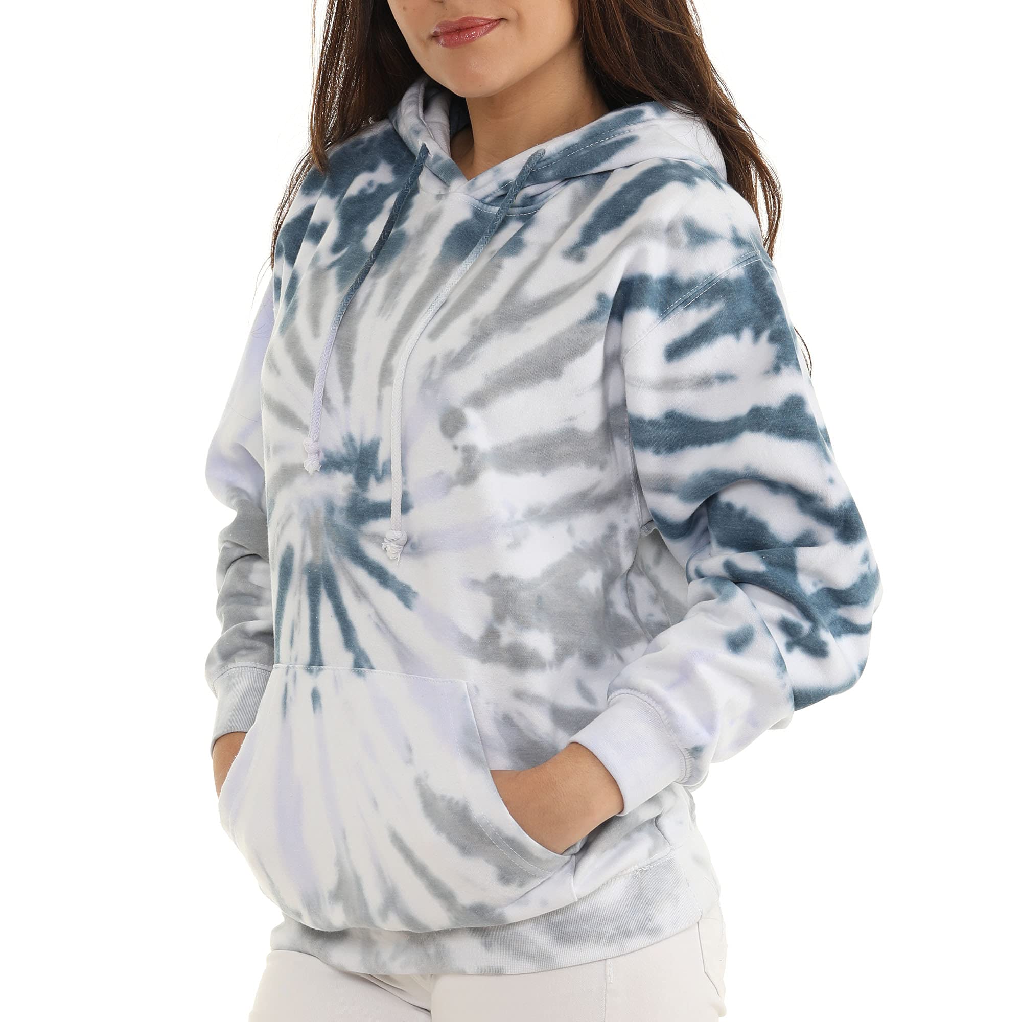 Pure Essence Tie Dye Sweatpants, Long Sleeve T-Shirts, Hoodies, and Crew Neck Sweatshirts (Sizes S, M, L, XL).