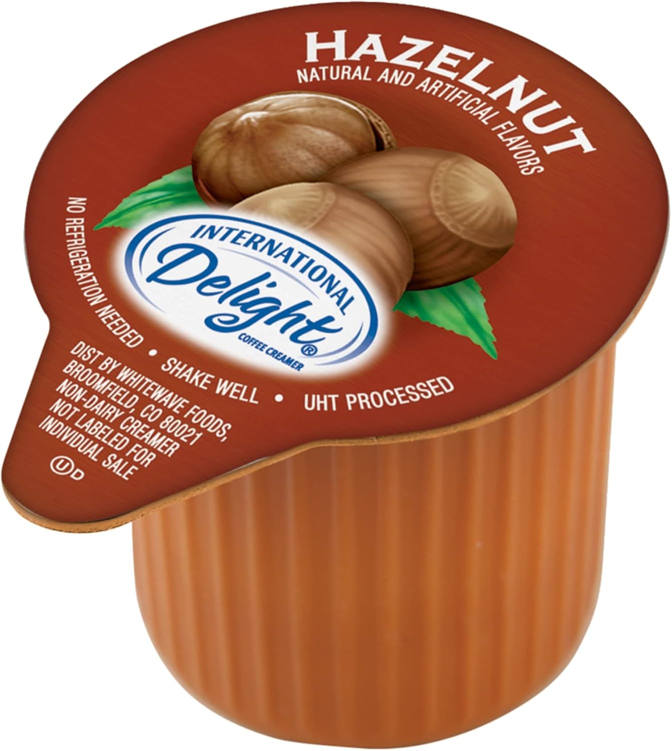 International Delight Hazelnut Liquid Creamer, SingleServe Packages