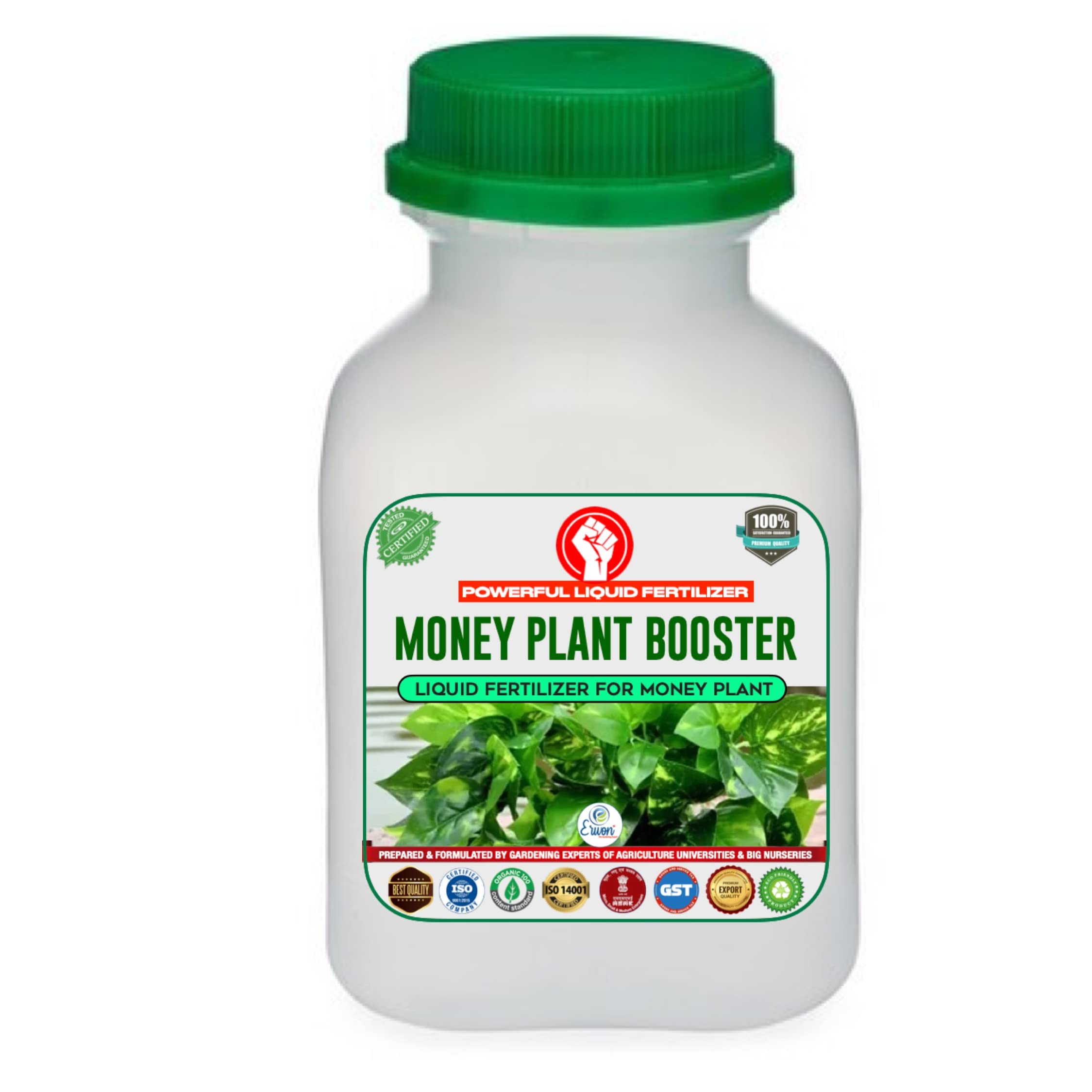 Erwon® Money Plant Booster, Premium Essential Powerful Liquid Fertilizer for the Best Growth of Money Plants with Growth Nutrients and Charged Micro-Organism (250 ml) (B09GYGRN55) Amazon Price History, Amazon Price Tracker