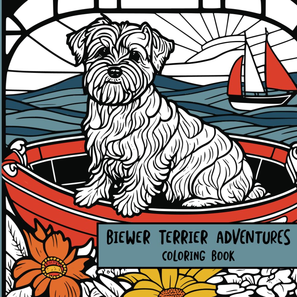 Biewer Terrier Adventures: Coloring Book