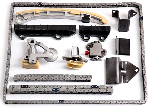 SCITOO TK10000WP TKSK010NG Juego de cadena de distribución del motor sustituye a Suzuki para Chevrolet Grand Vitara XL-7 Tracker Vitara 2.7L 2.5L