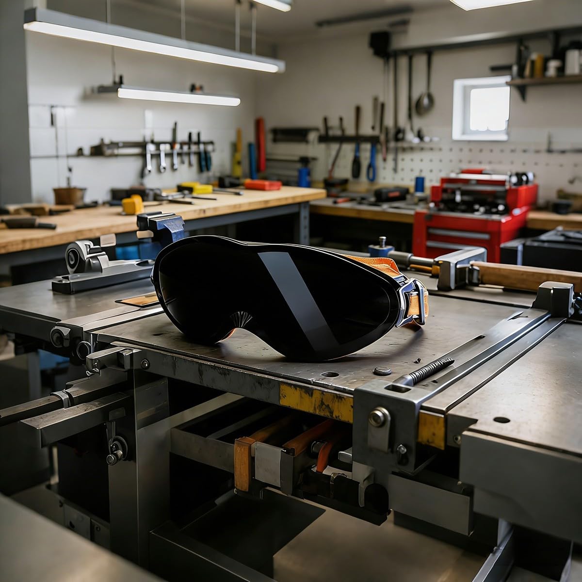 Gafas De Protección Que Se Ajustan Cómodamente sobre Gafas Correctivas Normales con Escudo Anti-Salpicaduras Vista Clara Marco Espacioso para Taller Esmerilado Y Trabajos