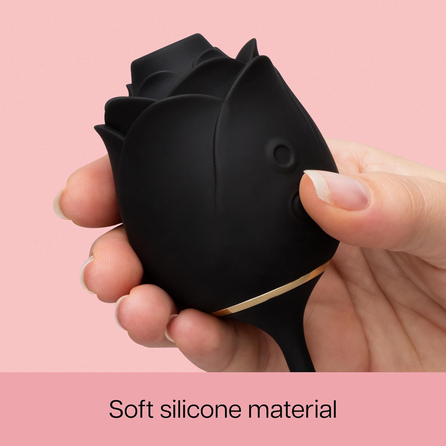 Fifty Shades of Grey Blushing Rose Clit Sucker & Egg Vibrator | Suction Clitoris G Spot Vibrator for Woman | Vibrating Anal Massager Adult Sex Toys for Couples | Waterproof Rose Toy for Women