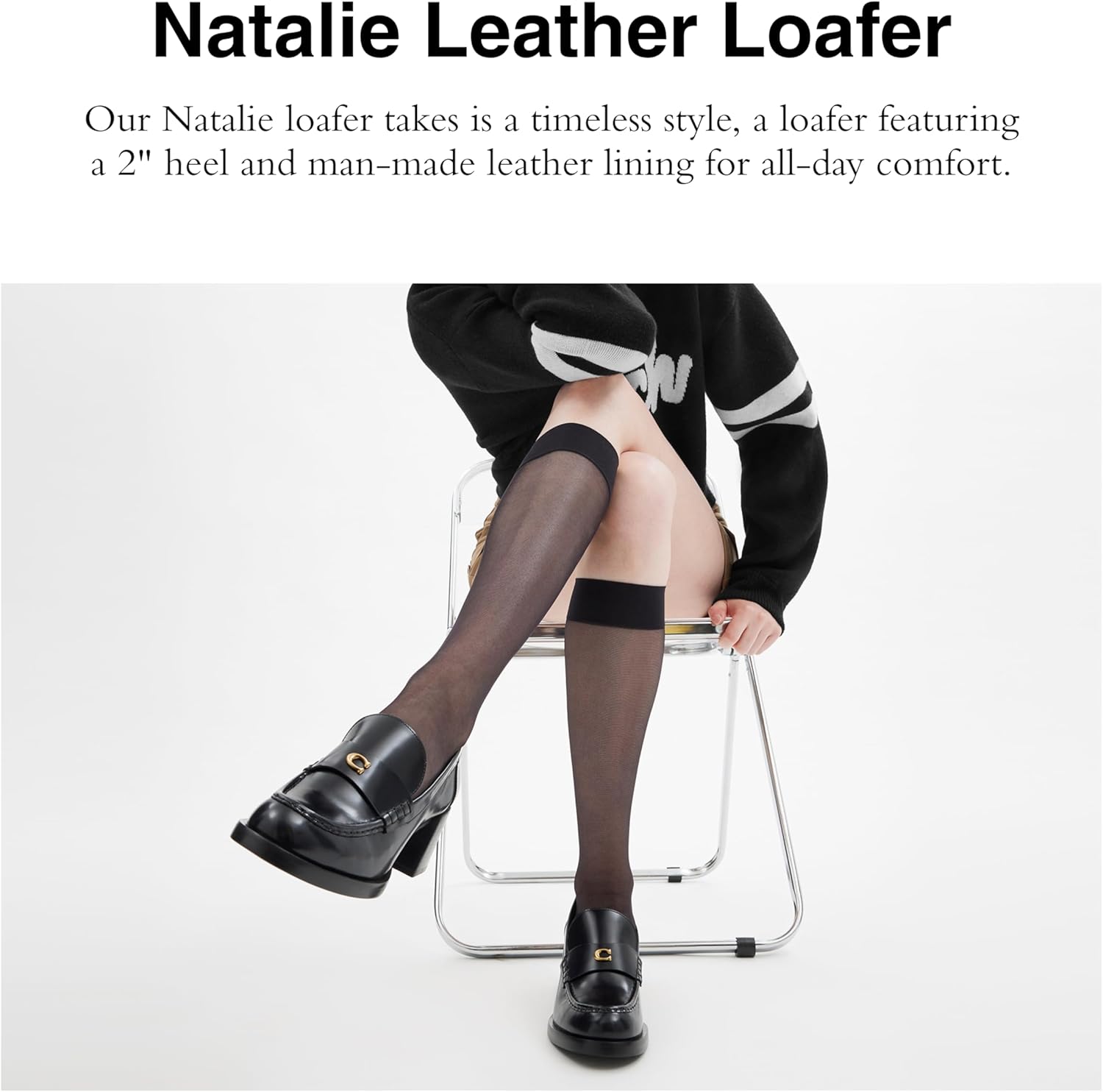 Coach Womens Natalie Loafer - Image 2