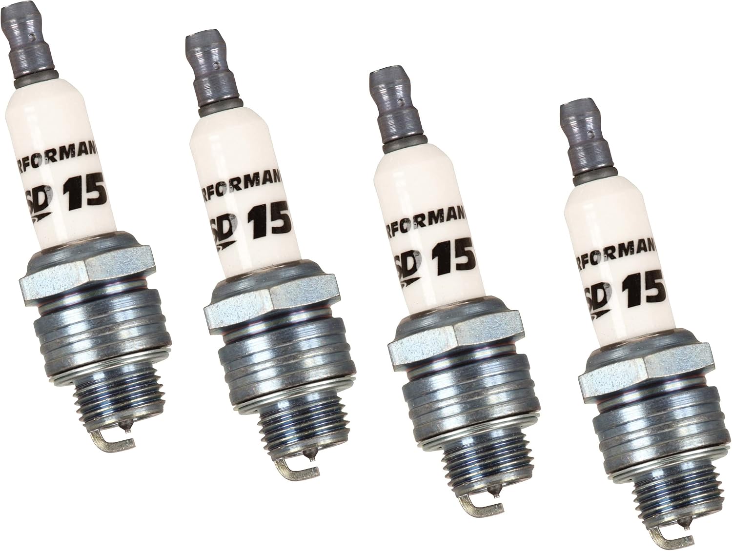 MSD Ignition 37444 Spark Plug, 4 Pack (16IR5Y)