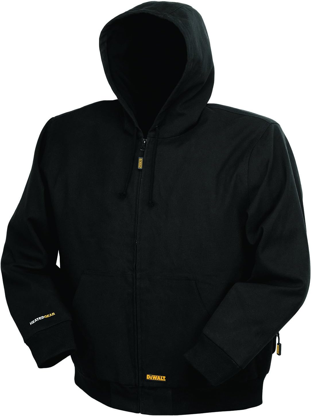 DEWALT DCHJ061C1-S 20V/12V MAX Black Hooded Heated Jacket Kit, Small