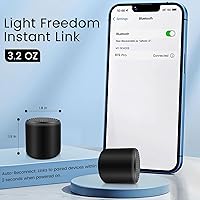 Vista 6 de Mini altavoz Bluetooth – Pequeños altavoces Bluetooth portátiles inalámbricos con TWS estéreo, sonido HD de 5 W, Bluetooth 5.3, 8 horas
