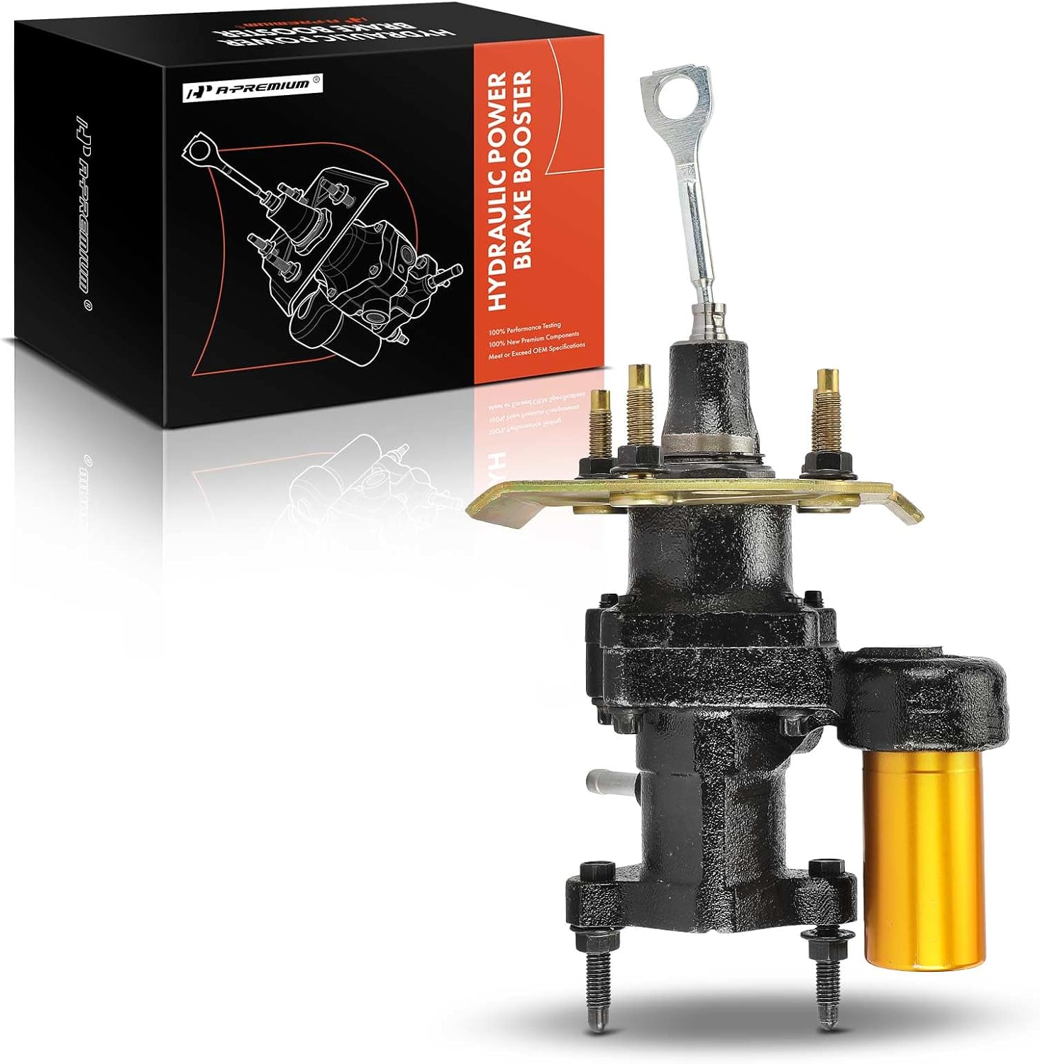 A-Premium Hydraulic Power Brake Booster Compatible with GMC Sierra 2500 HD/Sierra 3500 HD 2007-2010, Yukon XL 2500 & Chevrolet Silverado 2500 HD/3500 HD 2007-2010, Suburban 2500 2007-2011