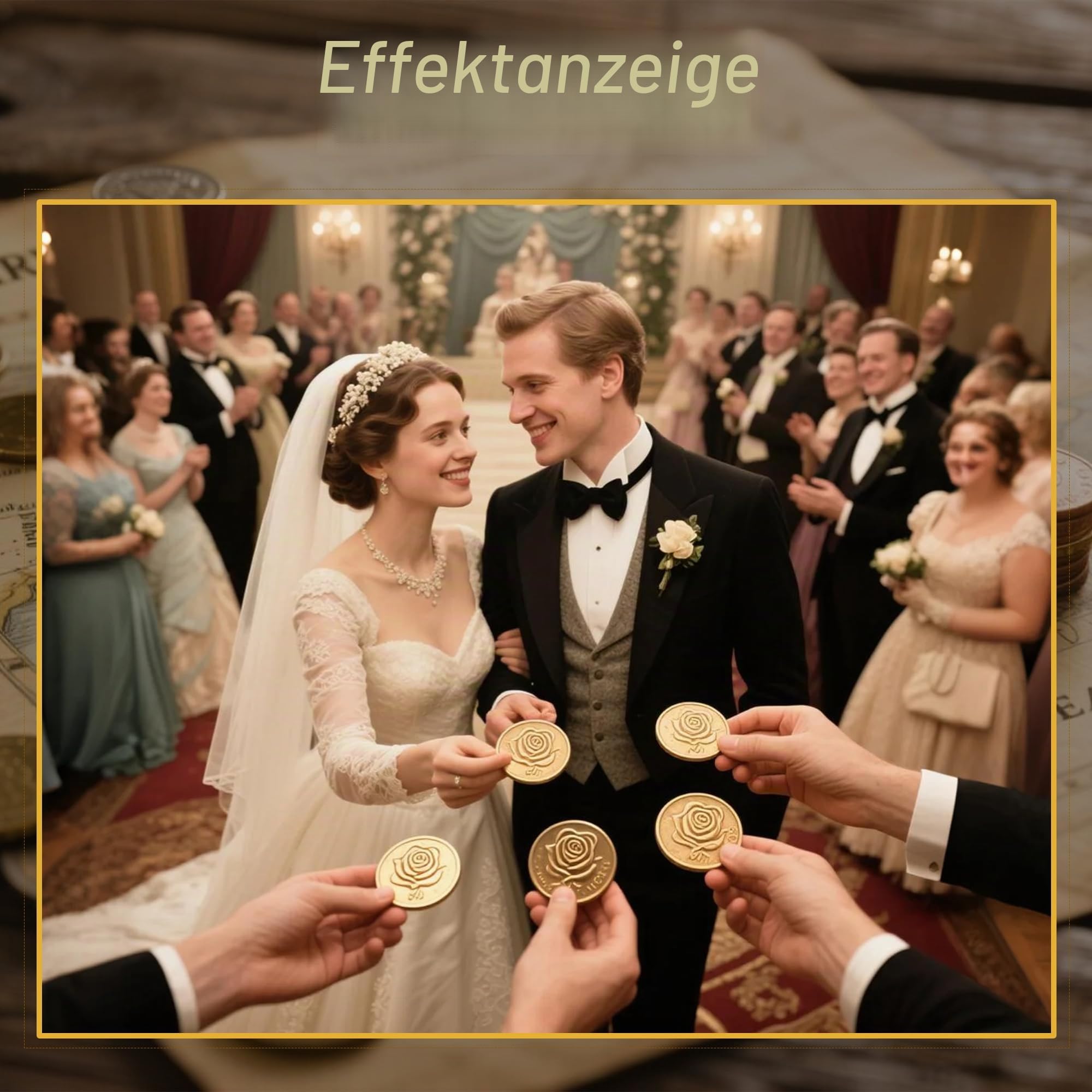 Messingmünzen, Rohlinge, 3 mm dick, benutzerdefinierte Herausforderungsmünze, 40 mm Gewindekante, Acryl-Schutzbox für Lasergravur, DIY-Geschenke, Sammelzubehör (3 mm Messing), 20 Stück