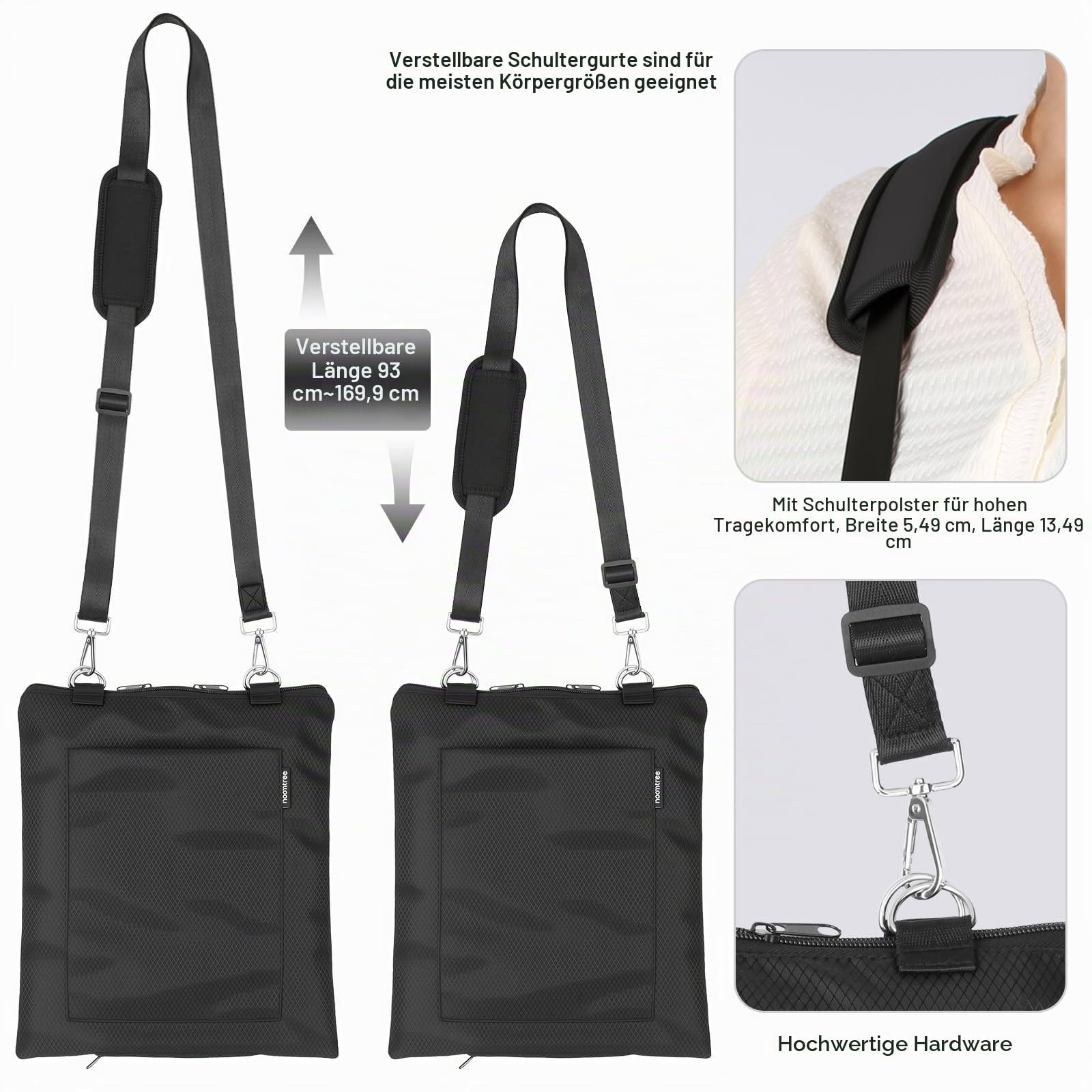 Katheterbeutelhalter, Urinabwässerungsbeutelhalter mit Abflussrohrabdeckung, für Urostomie Foley-Katheter-benutzer, wasserfeste und maschinenwaschbar