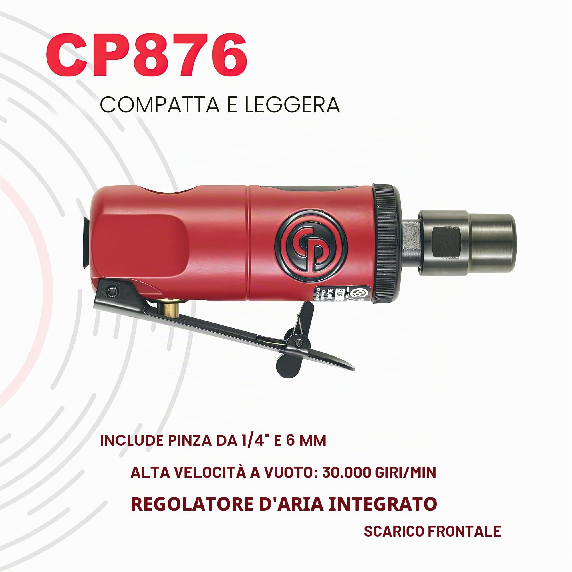 CHICAGO PNEUMATIC TOOL COMPANY CP872 DIE GRINDER