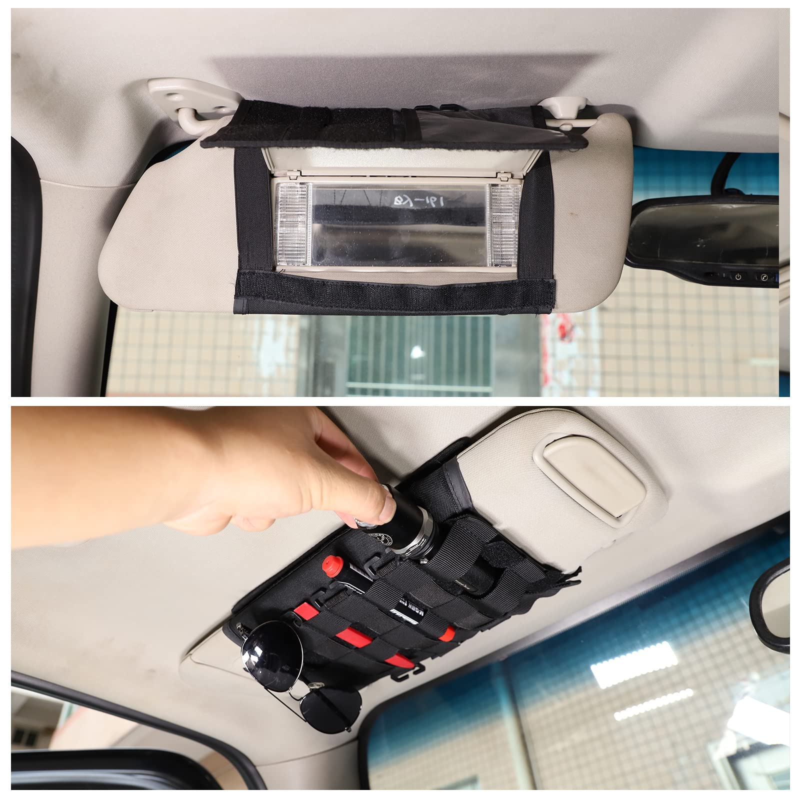 Portaoggetti Per Lunotto Posteriore Hummer H2 2003-2009 - Lega Alluminio, Nero - Foto 12