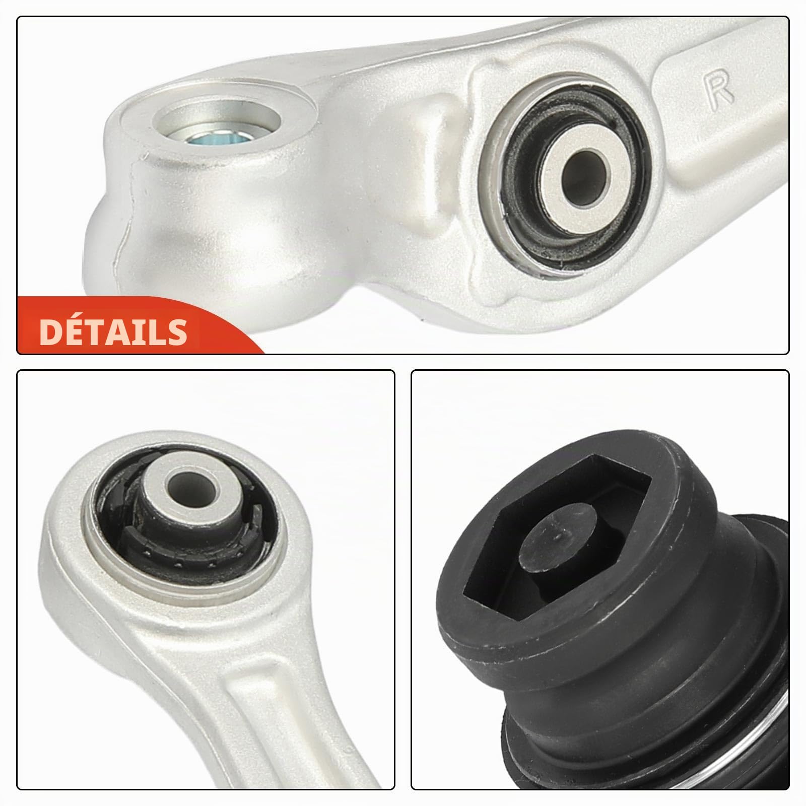 Frankberg 2 triangles de suspension + 2 rotules 8K0407151B