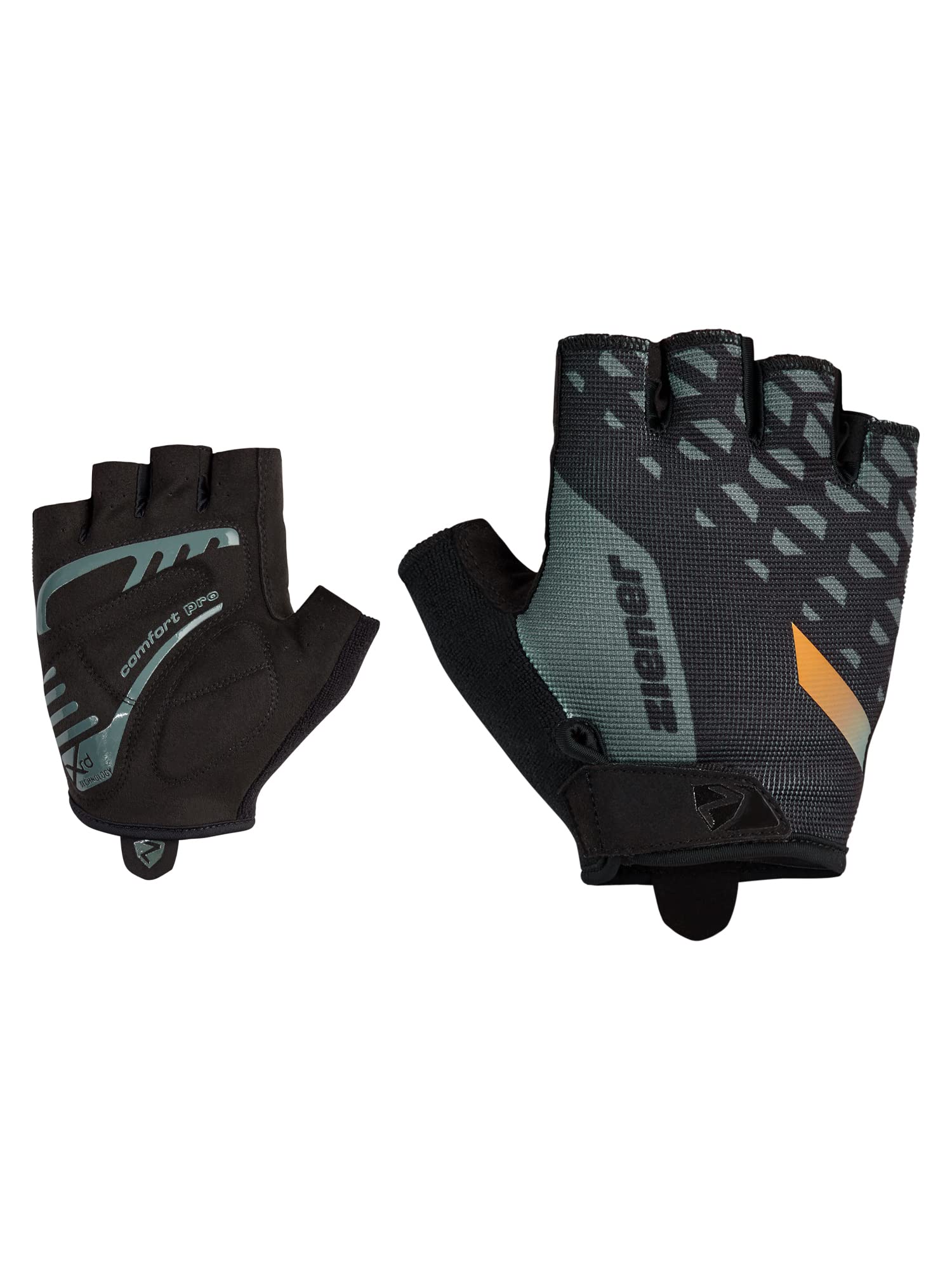 Ziener Coray - Guanti da ciclismo da uomo, traspiranti, ammortizzanti, colore: verde foglia, 6,5