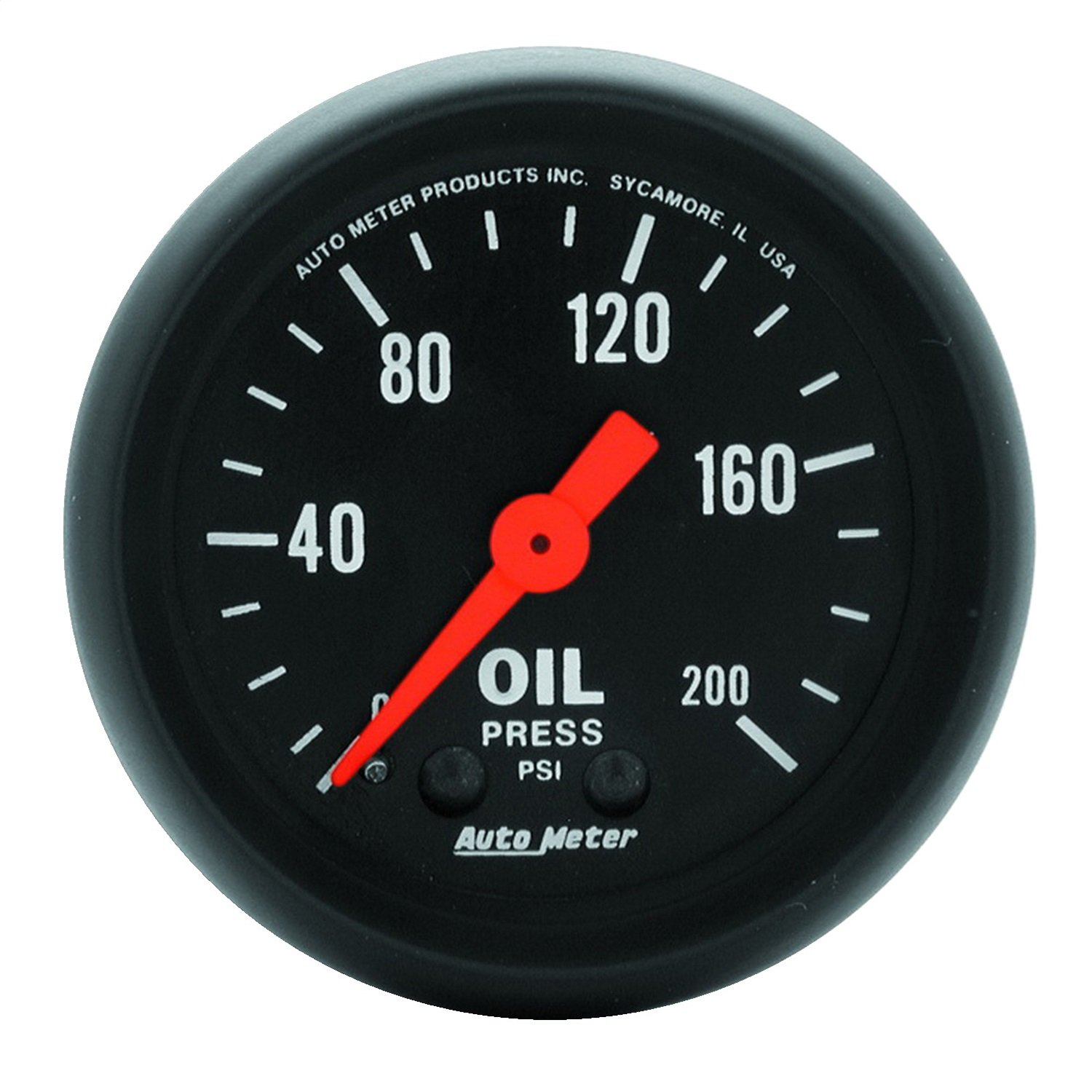 AUTO METER 2605 Z-Series Mechanical Oil Pressure Gauge