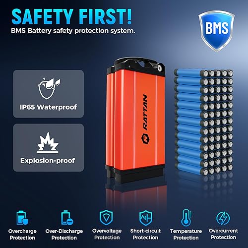 Miniatura 5 de Bicicleta eléctrica de ratán de 750 W para adultos bicicletas eléctricas plegables de 20 x 40 bicicletas de neumáticos de grasa de 48 V 13 AH