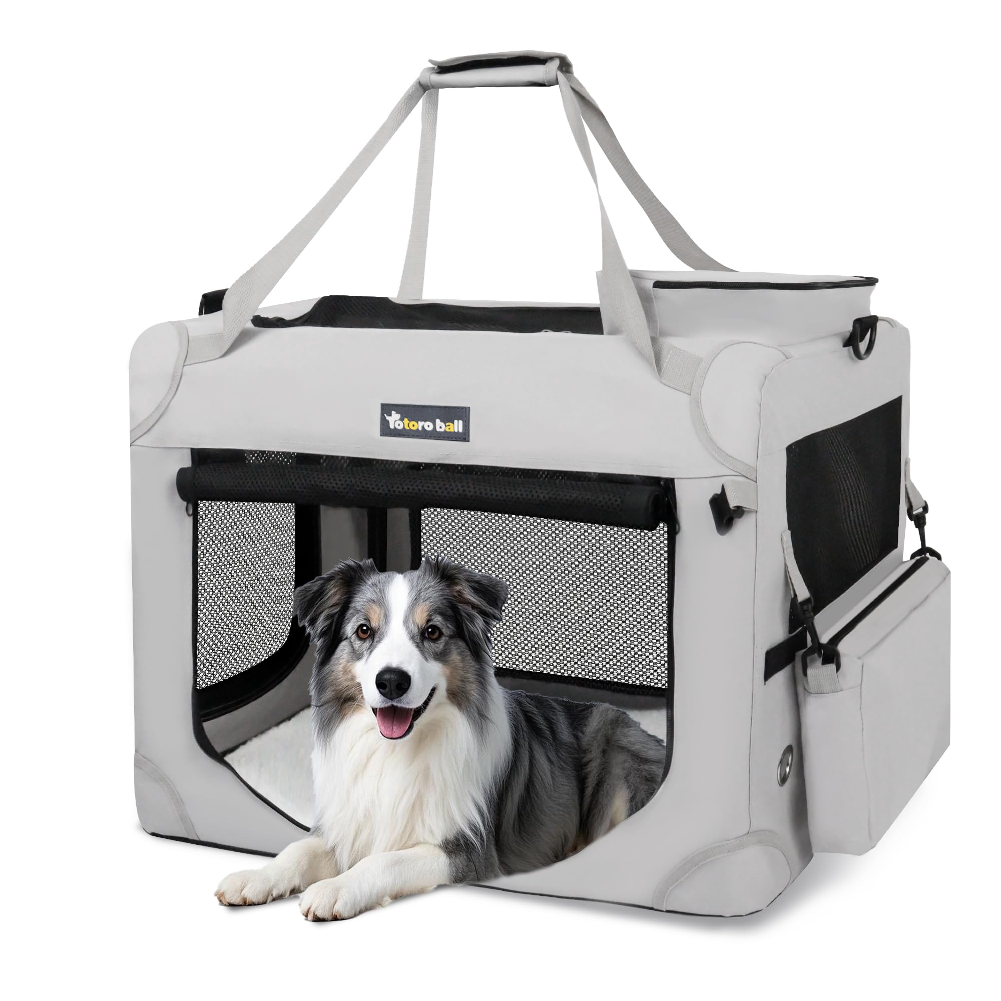 Amazon.co.jp: Totoro ball ソフトクレート 大型犬 大空間な犬用