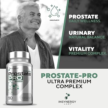 Ultra Premium Prostate Supplement - Prostate Pro, Prostate Supplements for Men | Stinging Nettle, Beta Sitosterol, Lycopene 90 Vegan Capsules Prostate Support