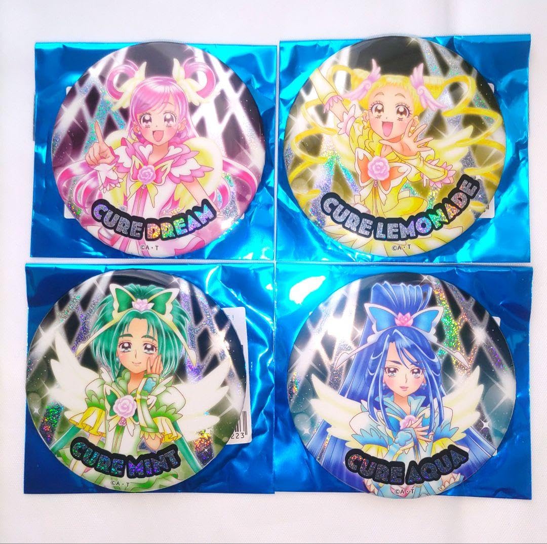 キュアドリーム　全プリキュアLIVE　ホログラム　缶バッジ Amazon | 全プリキュアLIVE ホログラム缶バッジ ドリーム