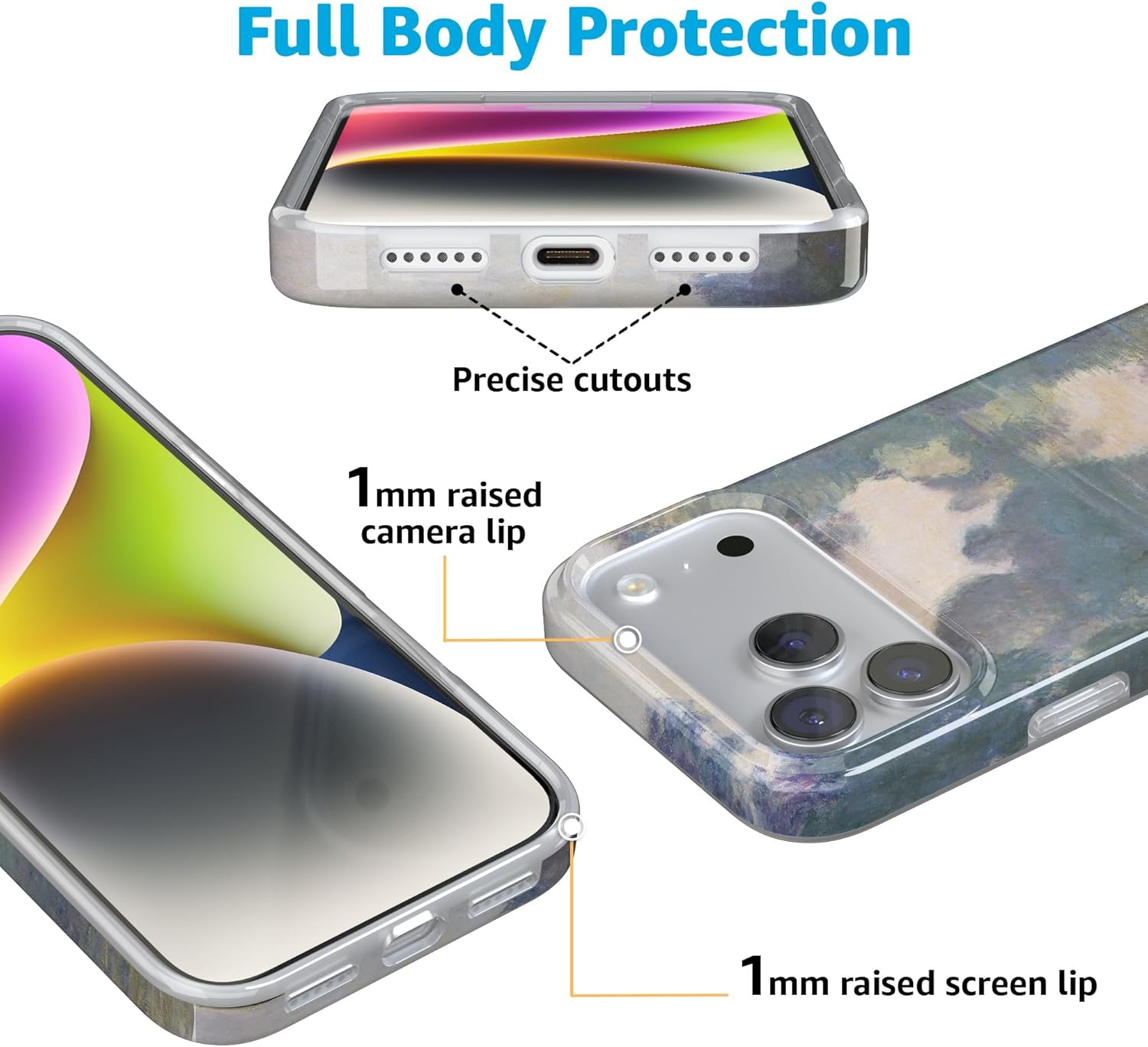 Casely iPhone 17 Pro Max Case | Monet's Morning | The Met Museum | Compatible with MagSafe | Classic Ultra Slim Design