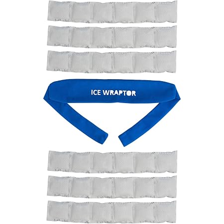 cool relief refreezable ice bandana head wrap neck ice cooling scarf