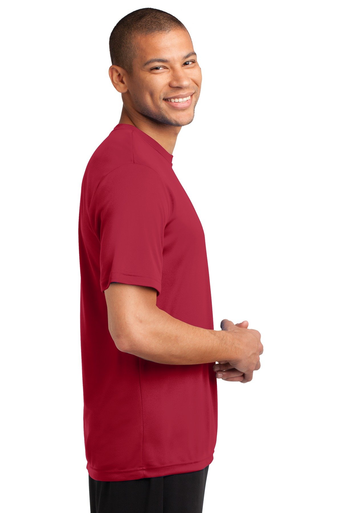 Port & Company Performance Tee. PC380 Red