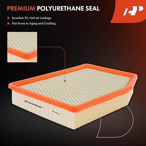 Miniatura 5 de A-Premium Filtro de aire de motor de 2 piezas compatible con Cadillac Escalade ESV y Chevrolet Silverado 1500, Suburban, Tahoe y GMC Sierra 1500,