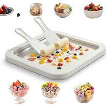 Rolled Ice Cream Maker, DIY Ice Cream Roll Tray