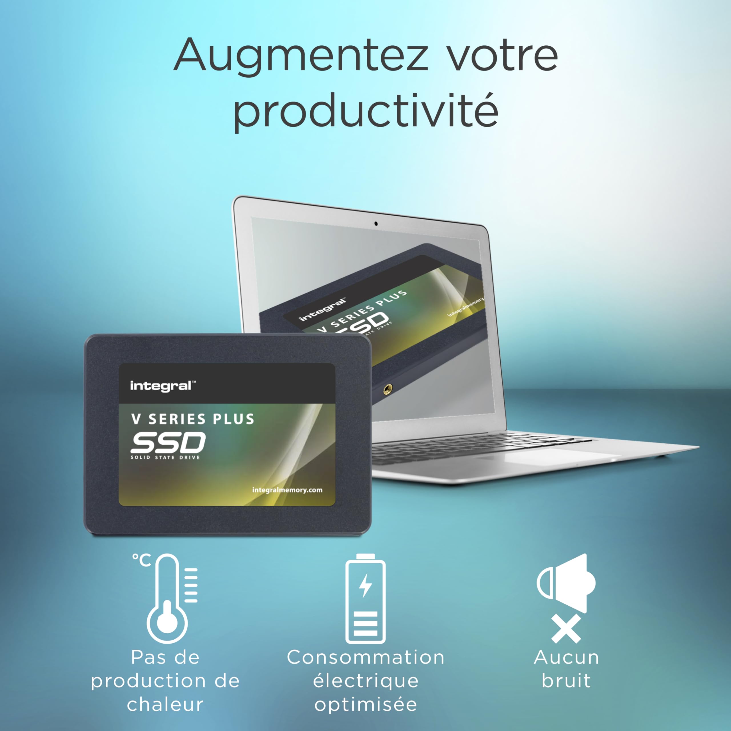 Integral V SATA 1TB III 2.5 Wewnętrzny dysk twardy SSD, odczyt do 550 MB/s, 520 MB/s zapisu, 2 TB