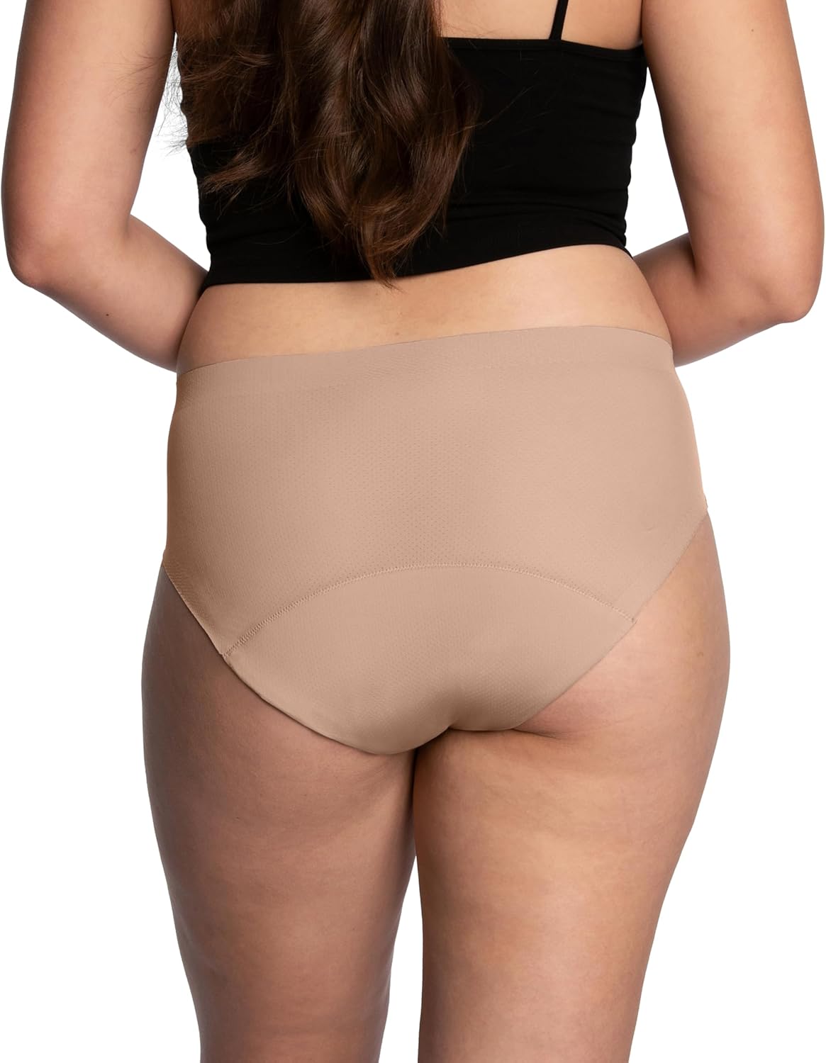 Thinx Period Underwear, Breathable Hip Huggers, Holds Up to 12 Regular Tampons*, Period Panties, All-Day Absorbency Menstrual Underwear for Women, Reusable, 1 Pack, XL - Image 3