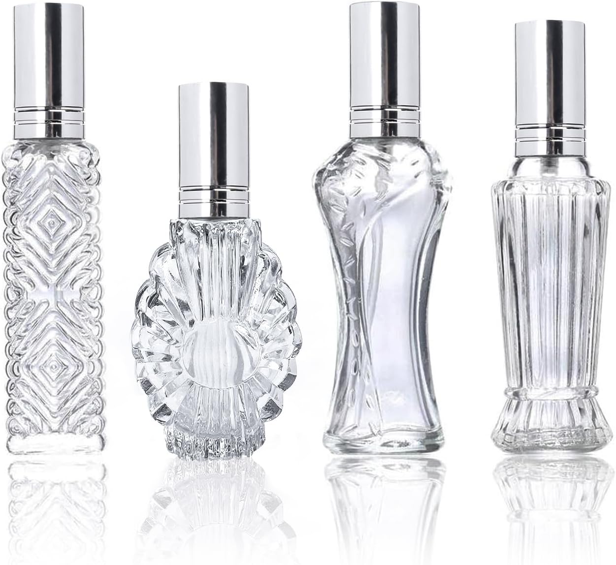 Vintage Refillable Perfume Bottles Glass Empty Spray Bottle Wedding Gifts Car...