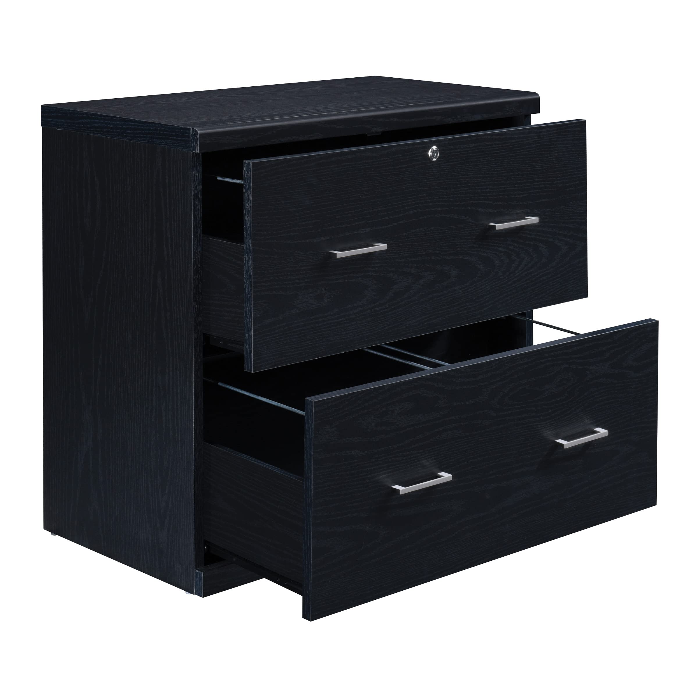【新品未使用】Drawer FALL2 ダブルフェイスブルゾン Amazon.com: OSP Home Furnishings Alpine 2-Drawer File Cabinet with